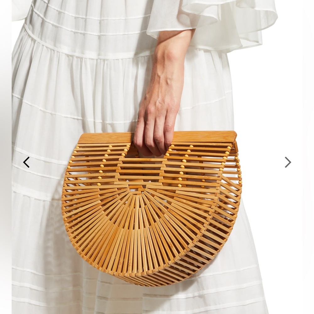 Cult Gaia Ark bamboo bag